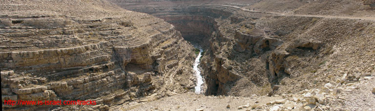 Вид на ущелье ручья Кедрон